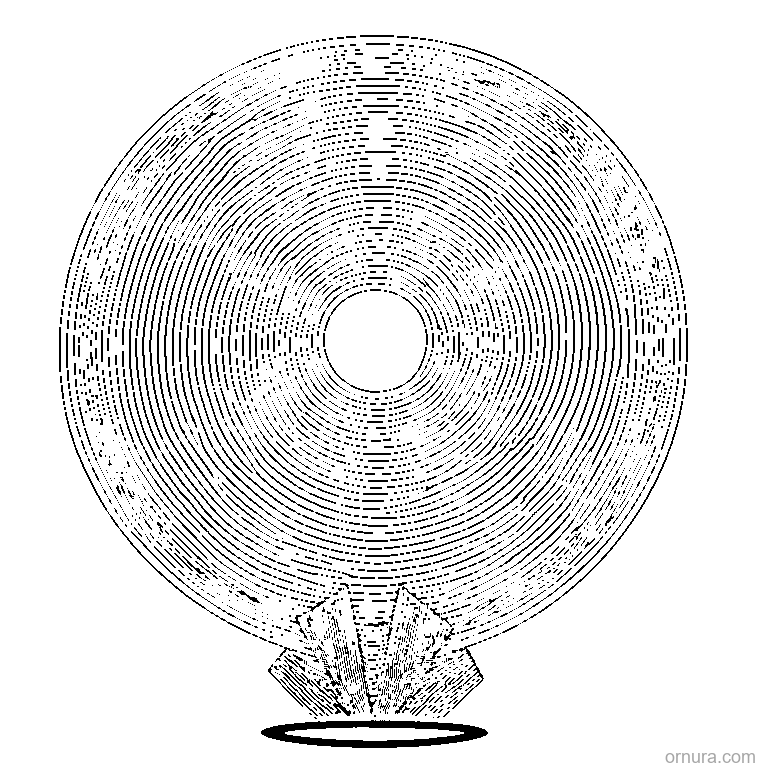 circle pattern overlapping coloring page coloring page - free printable black and white line art for kids and adults