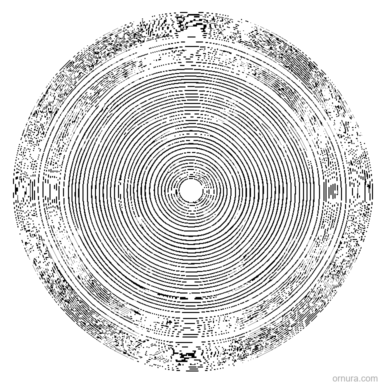 concentric circles pattern coloring page coloring page - free printable black and white line art for kids and adults