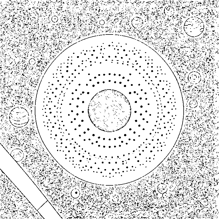 dots pattern coloring page coloring page - free printable black and white line art for kids and adults
