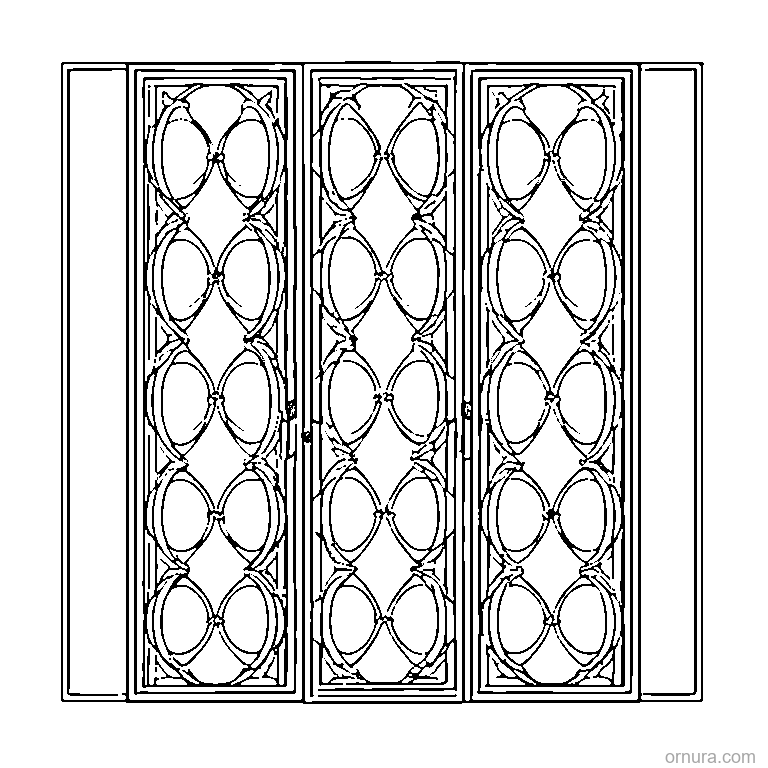 lattice pattern crisscross coloring page coloring page - free printable black and white line art for kids and adults
