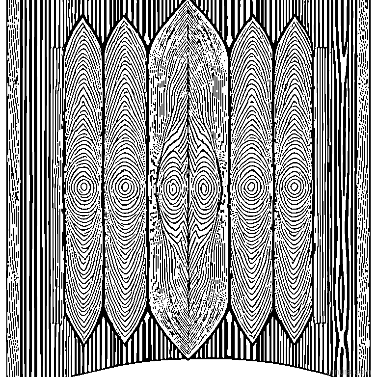 mokume gane pattern wood grain coloring page coloring page - free printable black and white line art for kids and adults