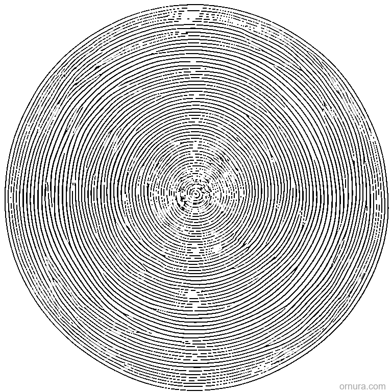 spiral pattern coloring page coloring page - free printable black and white line art for kids and adults