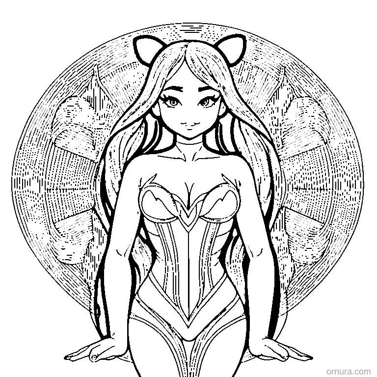 Stitch Pattern Dashed Lines coloring page