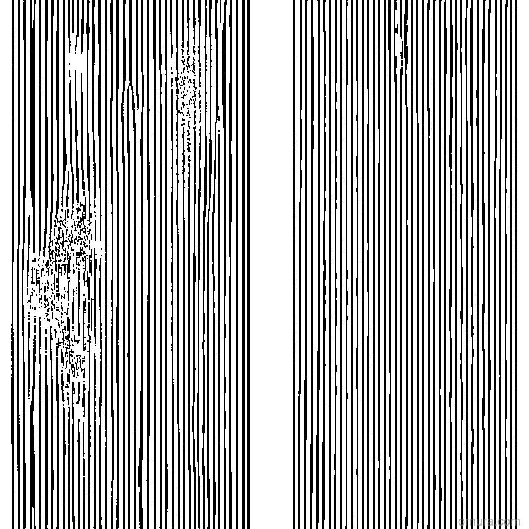 Stripes Pattern Thick Lines coloring page