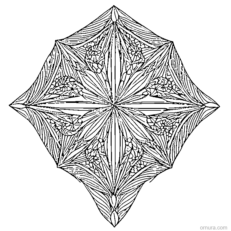 zentangle diamond grid template coloring page - free printable black and white line art for kids and adults