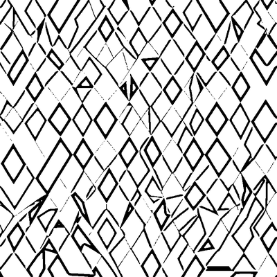 Argyle Pattern Diamonds coloring page variation 4