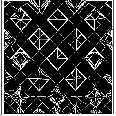 Argyle Pattern Diamonds coloring page variation 5