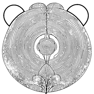 Balloon Pattern Floating Circl coloring page design 1
