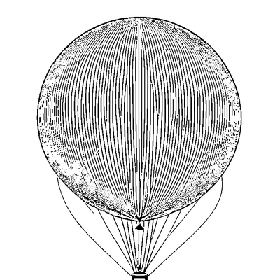 Balloon Pattern Floating Circl coloring page variation 3