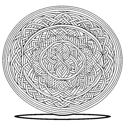 Basket Weave Pattern coloring page design 5