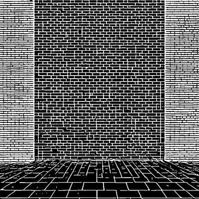 Brick Pattern Wall coloring page variation 5