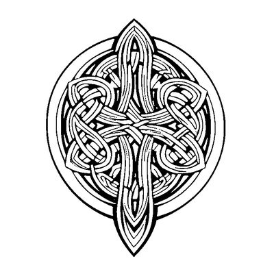 Celtic Knot Pattern coloring page variation 1