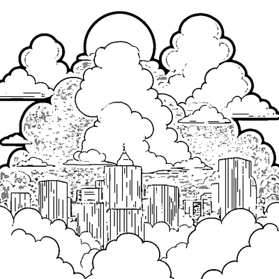 Cloud Pattern Simple