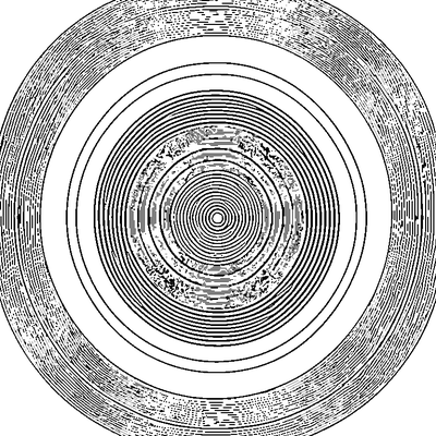 Concentric Circles Pattern coloring page variation 2