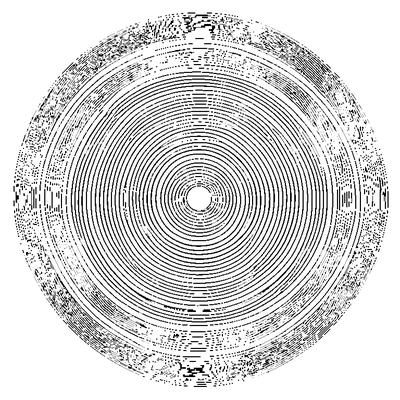 Concentric Circles Pattern coloring page variation 3