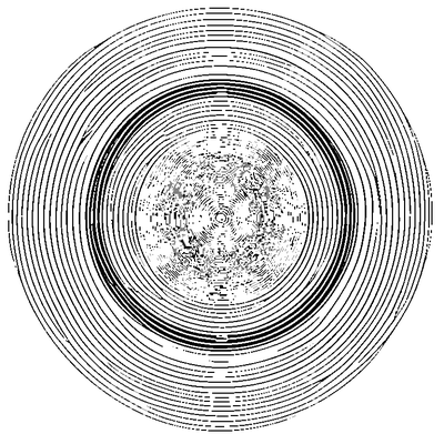 Concentric Circles Pattern coloring page variation 4
