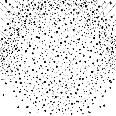 Confetti Pattern Scattered Sha coloring page variation 4
