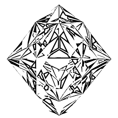 Diamond Pattern Rhombus coloring page variation 3