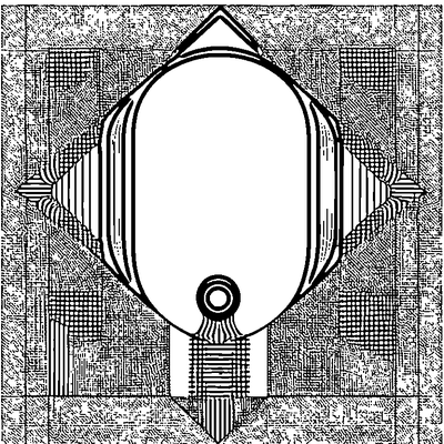 Dots In Grid Pattern coloring page variation 3