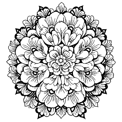 Flower Pattern Repeated Printable