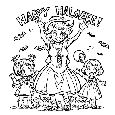 Friendly Zombie Waving coloring pages