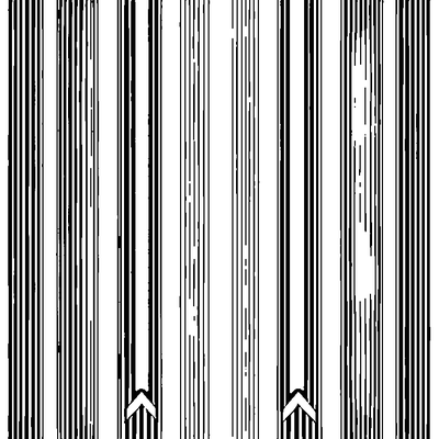 Fringe Pattern Vertical Lines coloring page variation 3