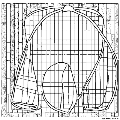 Gingham Check Pattern coloring page - free printable
