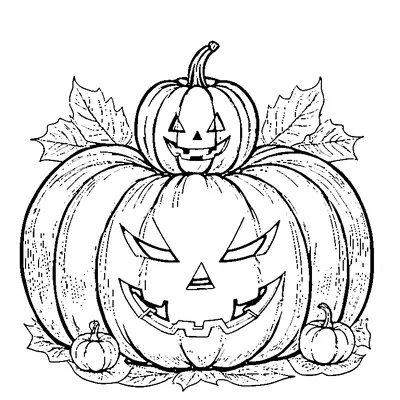 Happy Jack O Lantern Pumpkin
