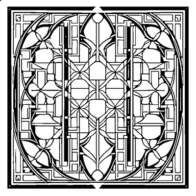 Lattice Pattern Crisscross
