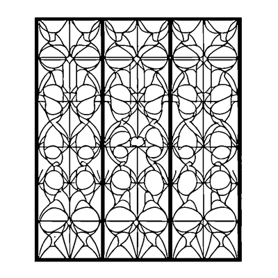 Lattice Pattern Crisscross coloring page variation 2