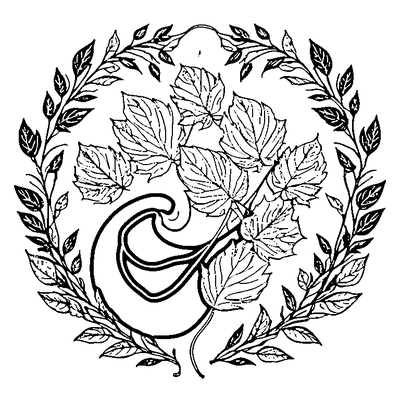 Leaf Swirling In Wind coloring page variation 1