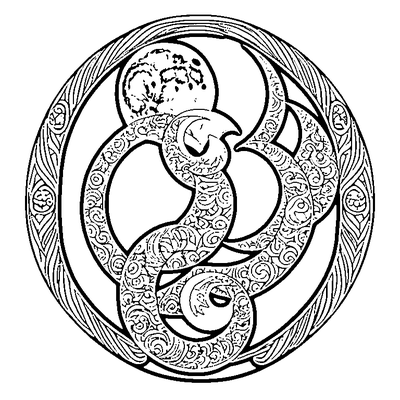 Moon Pattern Crescents Design