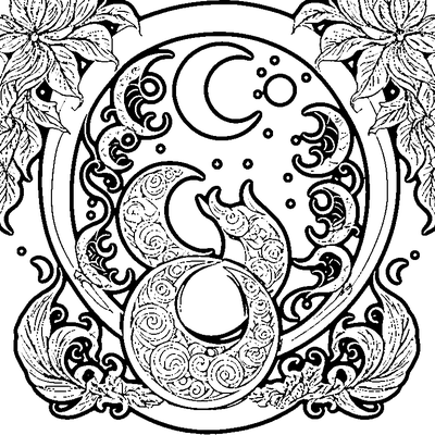Moon Pattern Crescents