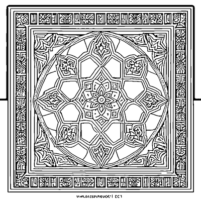 Moroccan Tile Pattern Design