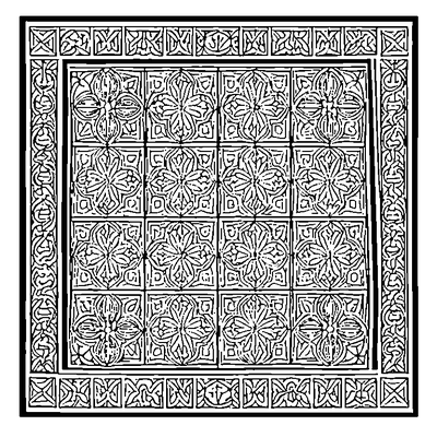 Moroccan Tile Pattern Printable