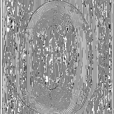 Ribbon Pattern Wavy Lines Design