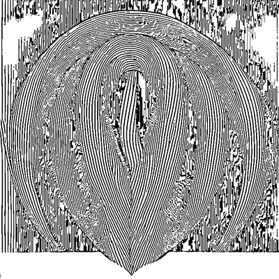 Ribbon Pattern Wavy Lines coloring page variation 3