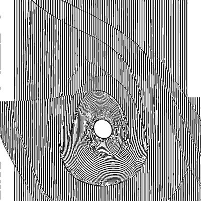 Ribbon Pattern Wavy Lines coloring page variation 4