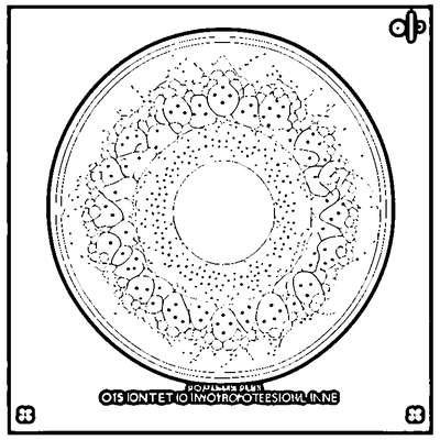 Simple Dots Pattern coloring page variation 4