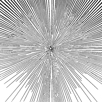 Sunburst Pattern Rays coloring page variation 5