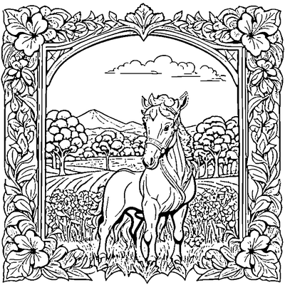 Toile De Jouy Pattern Pastoral Design