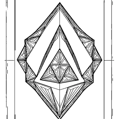 triangle pattern rows coloring pages