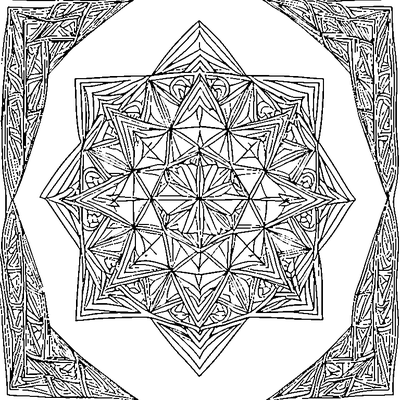 zentangle diamond grid printable
