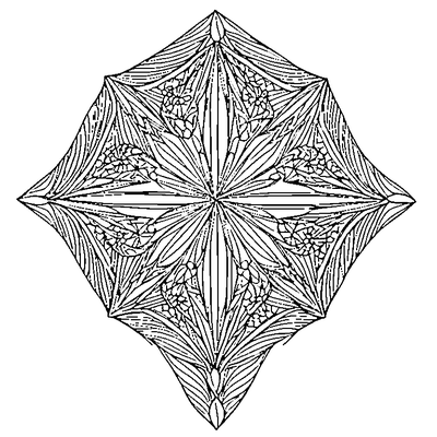 zentangle diamond grid template