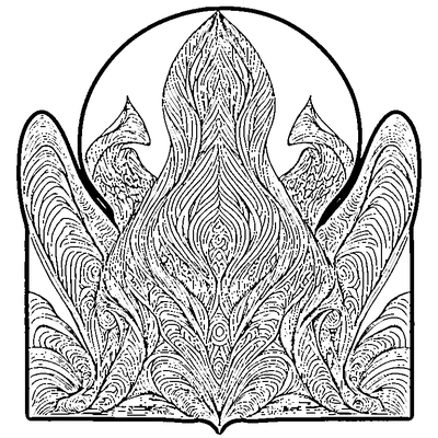 zentangle wave lines template