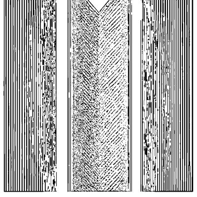 Zigzag Pattern coloring page variation 1