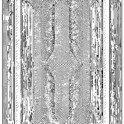 Zigzag Pattern coloring page variation 2